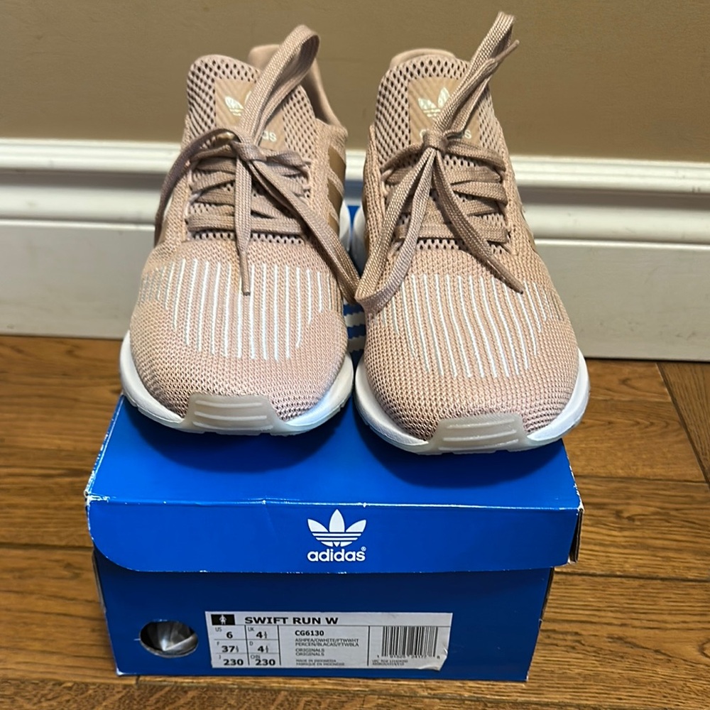 Adidas Swift Run Women's Sneakers in Nude